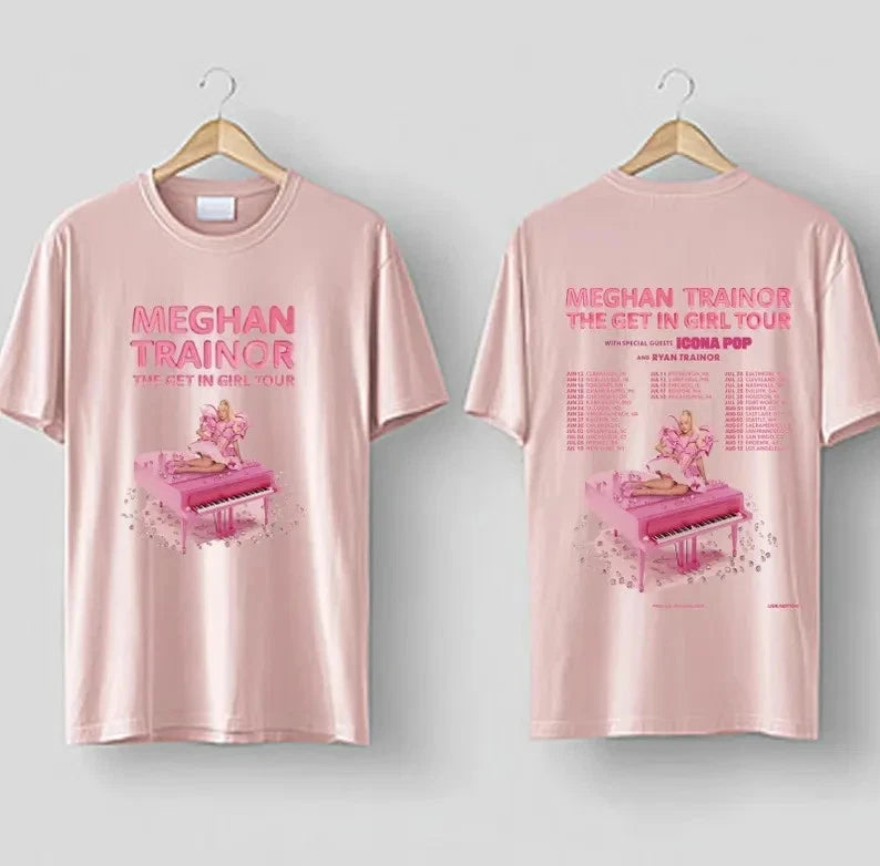 Meghan Trainor The Get In Girl Tour 2026 North America T-shirt Unisex