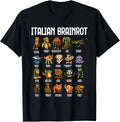 Italian Brainrot Italian Brainrot Funny Memes Boys Gift Unisex T-Shirt