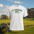 St Andrews Golf T-Shirt Scotland Vintage Distressed Golf Course Golfer Gift Tee
