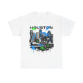 Houston & Atlanta Skyline Tees- Unisex Urban Streetwear Graphic Shirts
