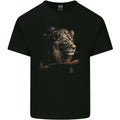 A Pensive Lion in the Desert Mens Light Cotton T-Shirt
