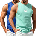 Men's Casual Fitness and Tank Top Sportswear Sleeveless Mesh Breathable Sports