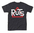 Ruts Classic Logo Black T Shirt - Official NEW, ruts dc  * SALE SMALL JUST £8.99