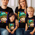 Awesome Cool Monkey T-Shirt Funky Chimp Chimpanzee Kids Boys Summer Fun Top #SD