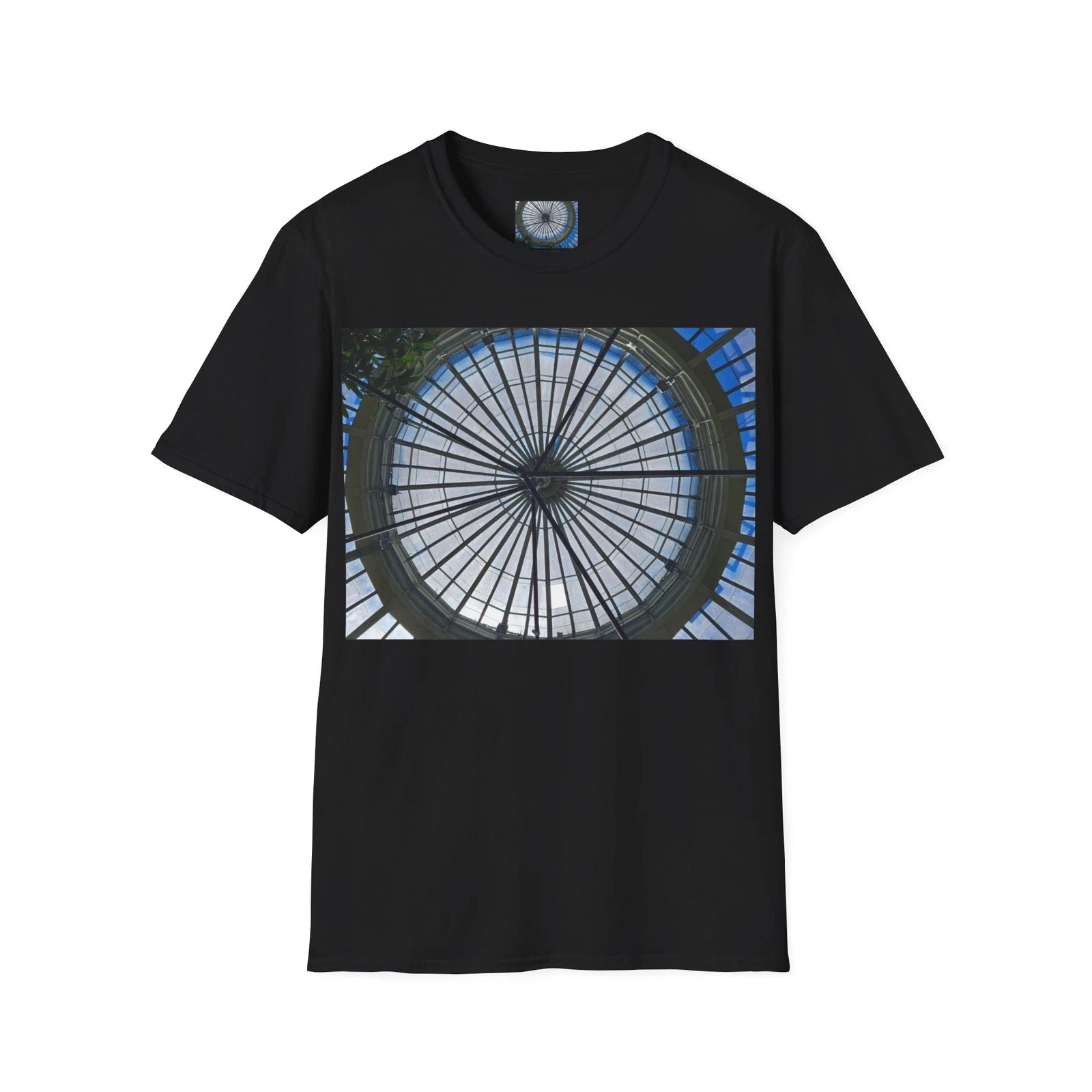 Art Geometric Circle Graphic T-Shirt Modern Design, Unisex, Cotton, Artistic