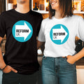 T-SHIRT (RF- 1) Vote REFORM UK Let's Make  Britain Great Farage Shirt