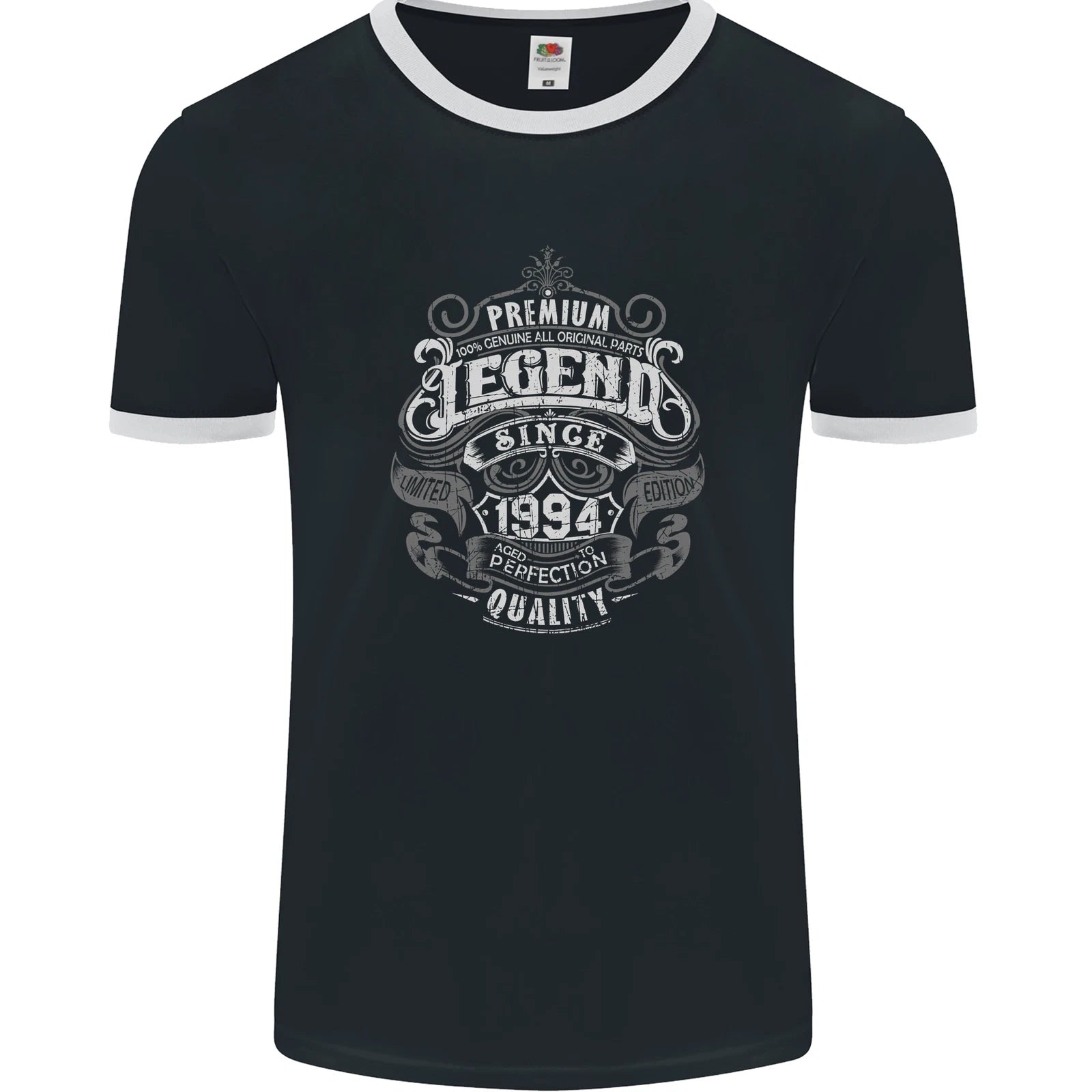 Premium Legend 32nd Birthday 1994 Mens Ringer T-Shirt FotL