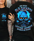 Crazymoda Generation x 100% Bitter Old F-ckers Club Custom Year Skull T-Shirt