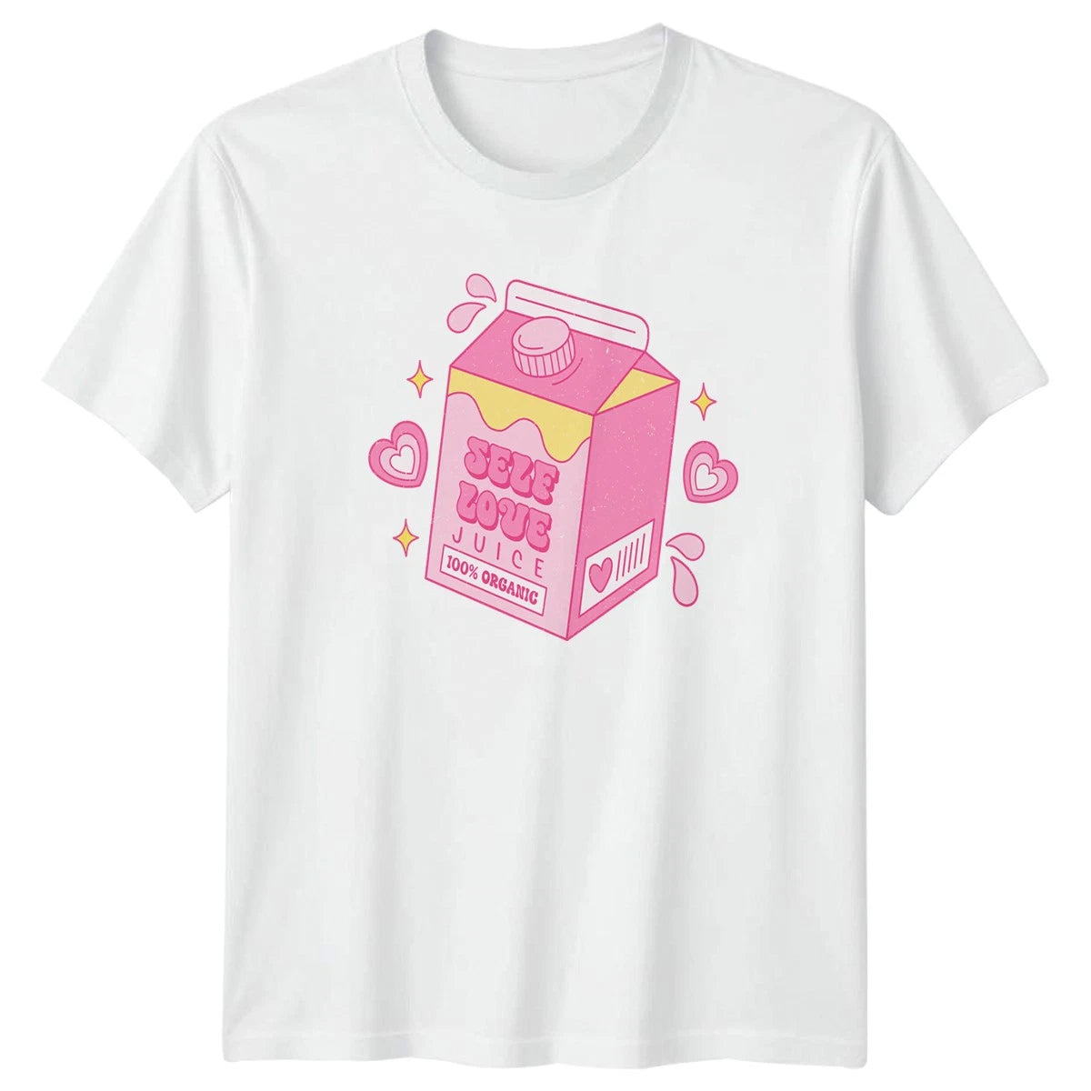 Self Love Juice 100 Percent Womens T-Shirt Kawaii Self Care