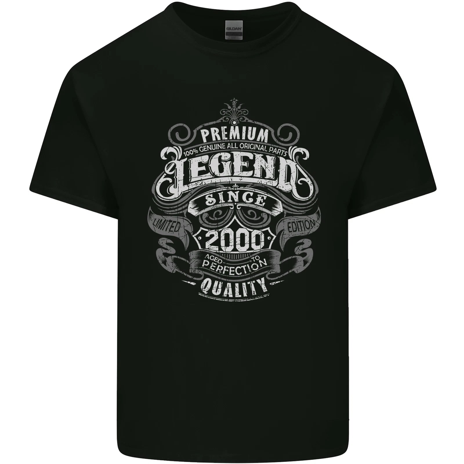 Premium Legend 26th Birthday 2000 Mens Light Cotton T-Shirt