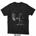 Cute Kitten Sees Tiger In Mirror Motivational Cat Art T-Shirt