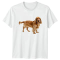 Golden Cocker Spaniel Dog T-Shirt Cocker Spaniel Dogs Birthday Gift