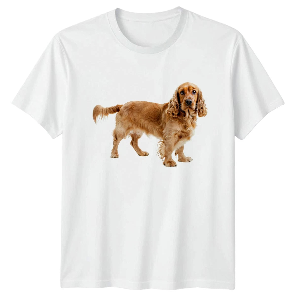 Golden Cocker Spaniel Dog T-Shirt Cocker Spaniel Dogs Birthday Gift
