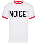 Noice Mens Ringer - Funny Nice Slogan Police Officer Meme