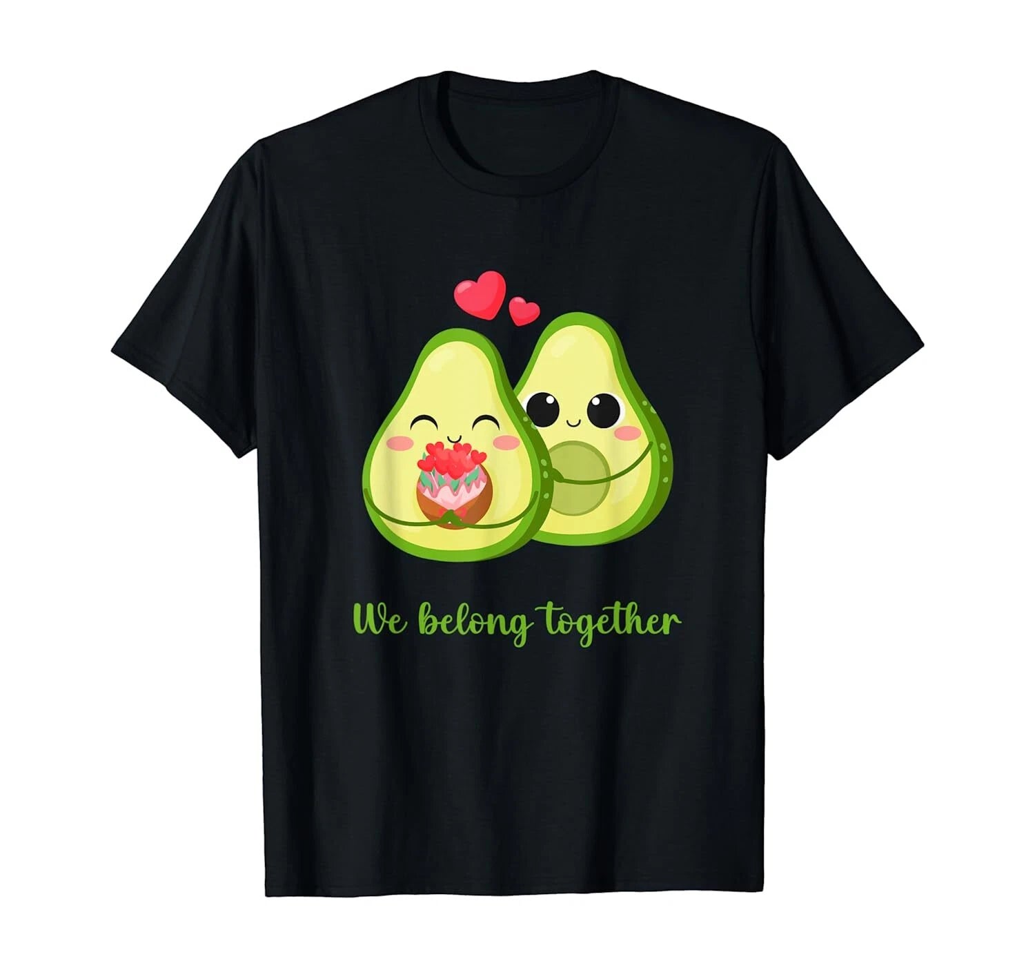 USA Valentine's Day Gift Cute in love avocado s T-Shirt US Men's trend 2023