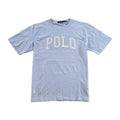 Polo Ralph Lauren Men's Custom Slim Fit T-Shirt Graphic Print Crewneck Sky Blue