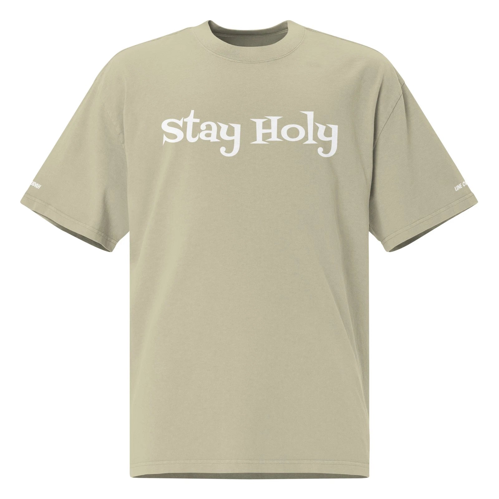 Stay Holy - Oversized faded t-shirt - Christrian Merch