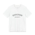 Sarcasm University Tee | Funny College Style Shirt, Minimal Text Design