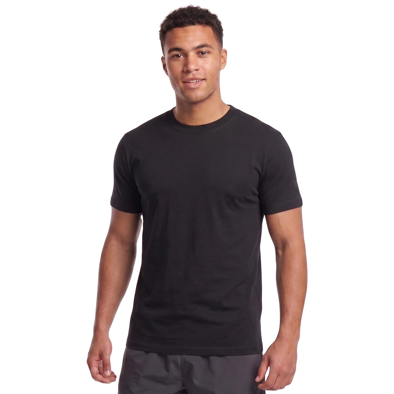 Army T Shirt US Combat Military Tactical Security Style Short Sleeve Top Black