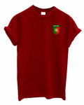 Portugal Team Crest Crew neck Tshirt Support your Country football rugby cricket
