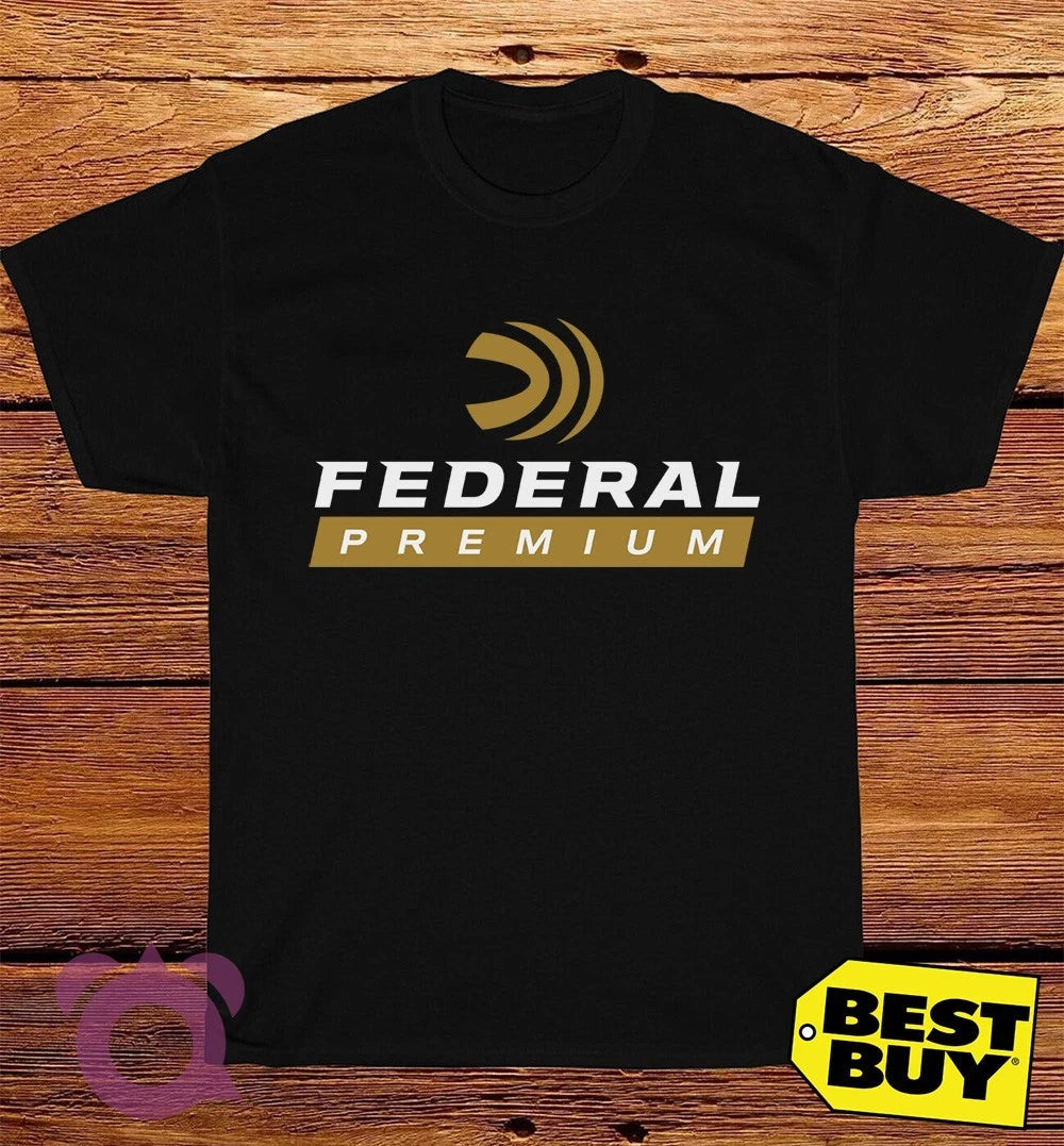 New Federal Premium Logo Men's Funny T-Shirt Made In USA Size S to 5XL