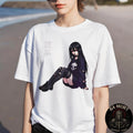 Girl Anime Horror Gothic Aesthetic Japanese Waifu T-Shirt