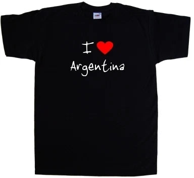 I Love Heart Argentina T-Shirt