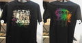 2 Sides Jonas Brothers The Burning Up Tour Shirt Black Unisex S-3XL