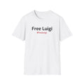 Unisex Free Luigi Softstyle T-Shirt Hashtag XS-5XL