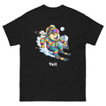 Vail Doge Skiing Funny Ski Skier Dog Meme Cute Shirt T-Shirt