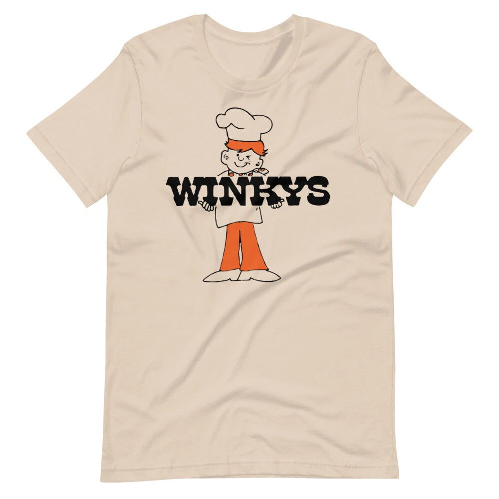 WINKY'S HAMBURGERS BURGERS Vintage Style Retro Tee Short-Sleeve Unisex T-Shirt