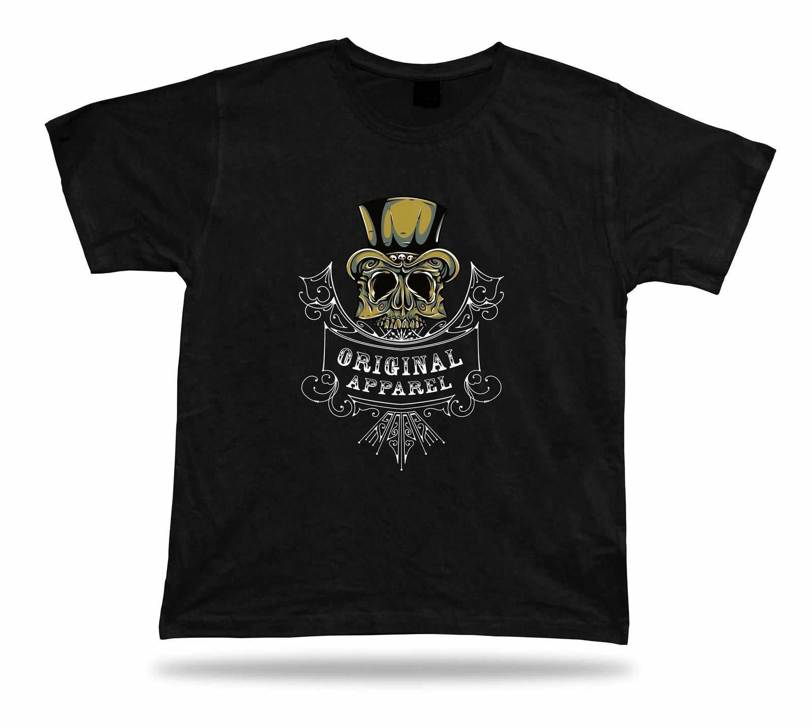 Original apparel Magician Hat Skeleton Skull vector modern stlish t shirt tee
