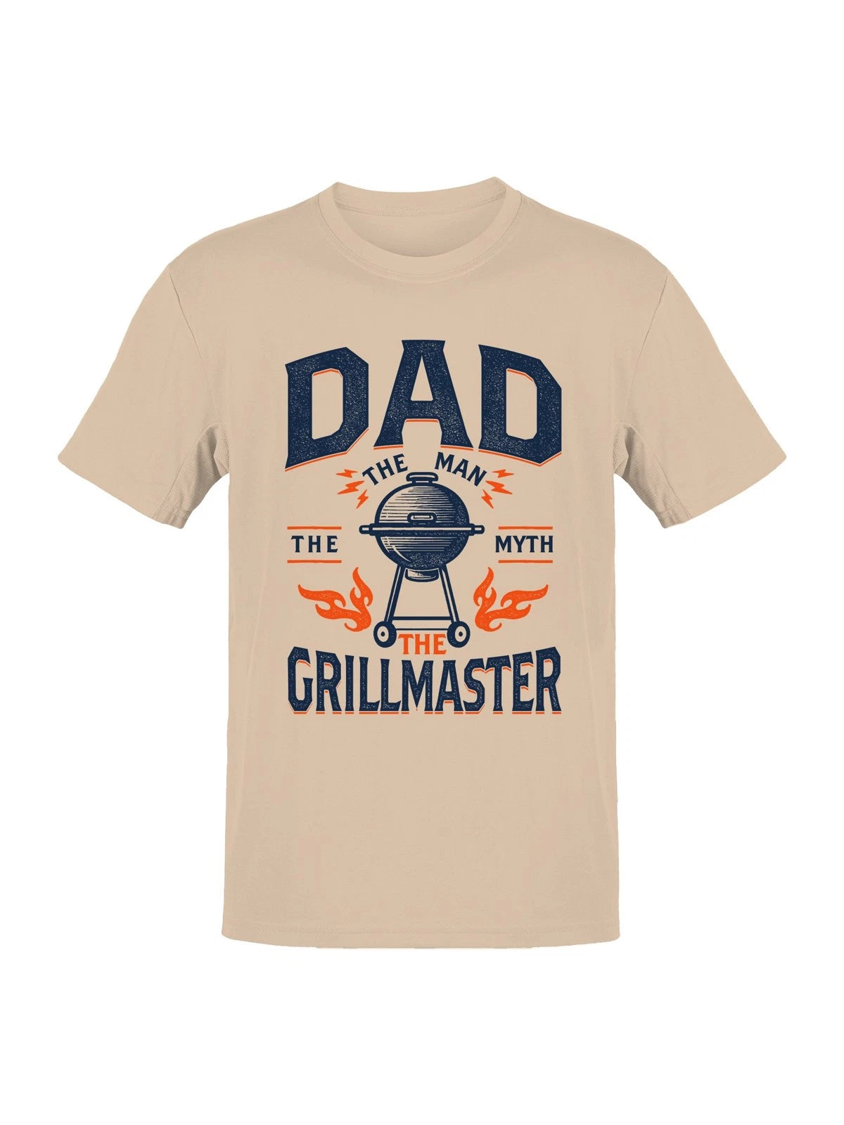Dad Grillmaster BBQ Men's T-shirt