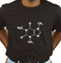 Unisex Slim Fit T-Shirt - Caffeine Structure Original Summer Crewneck Slim Fit
