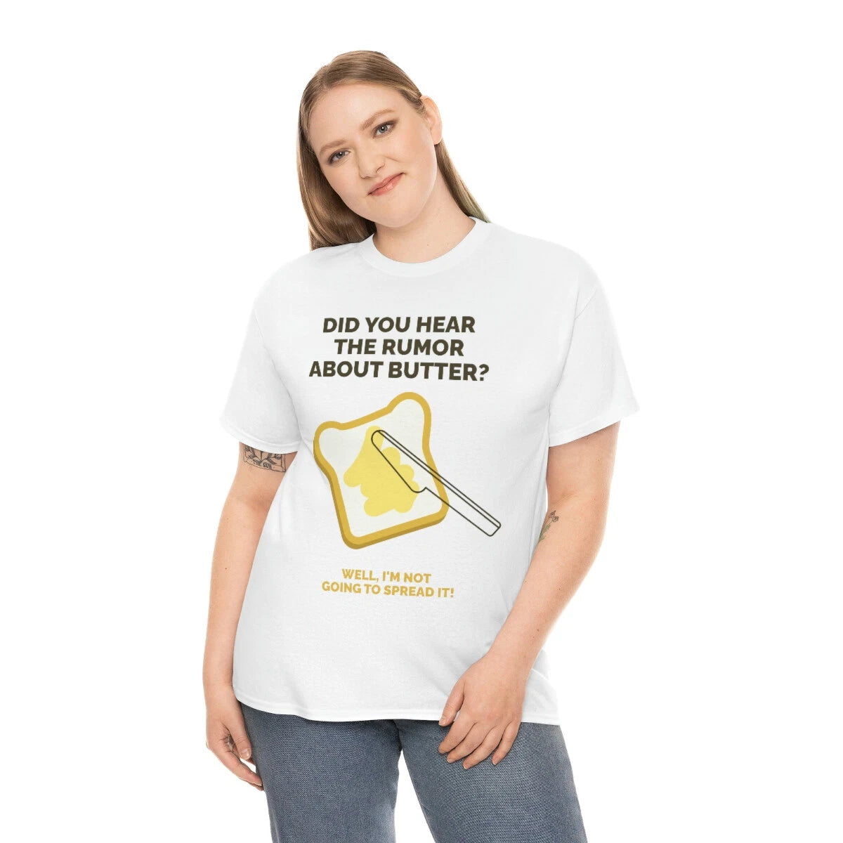 The Rumor guy - Cool and funky Tee - Unisex Heavy Cotton Tee
