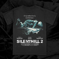 Silent Hill Cotton Graphic T Shirt Black Horror Game Streetwear Unisex gothic