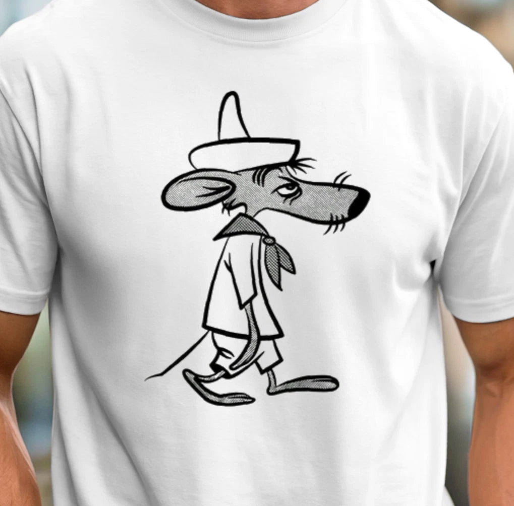 Slowpoke Rodriguez T-Shirt, Classic Cartoon Mouse Tee, Fun Retro Shirt