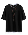 Mens Oversized Casual Summer T Shirt