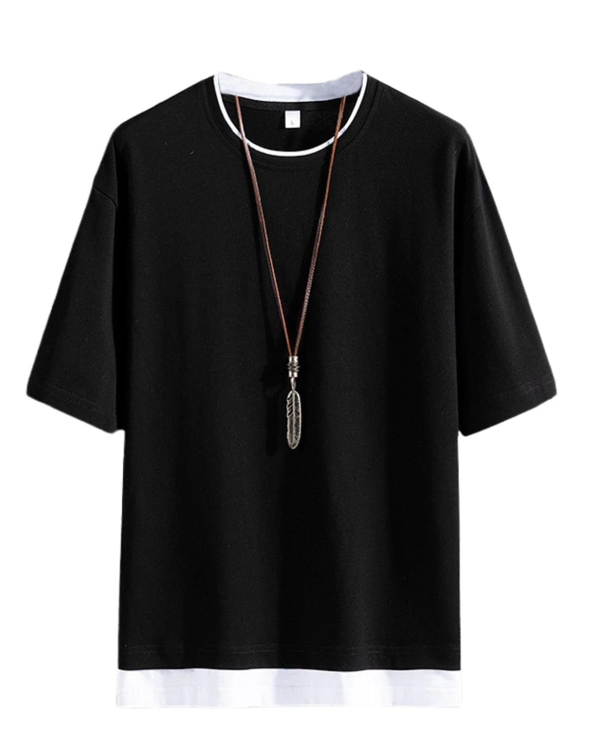 Mens Oversized Casual Summer T Shirt