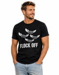 Flock Off Flying Cameras T-Shirt | Anti Surveillance Graphic Tee Streetwear