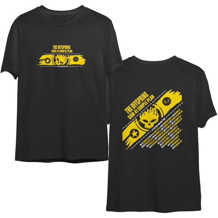 The Offspring Concert Shirt, The Offspring Let The Bad Times Roll Tour