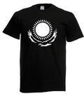 Mens Kazakhstan Sun With Eagle T Shirt Size Up To 5XL