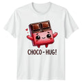 Choco-Hug T-Shirt Kawaii Chocolate Lovers Valentines Day Gift For Him And Her