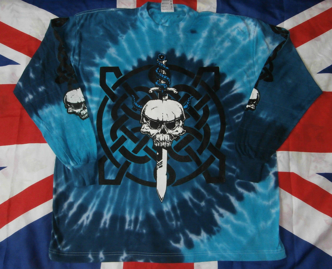 URBAN ATTITUDE Long Sleeve Skull Shirt NEW XL Hip-Hop RAP