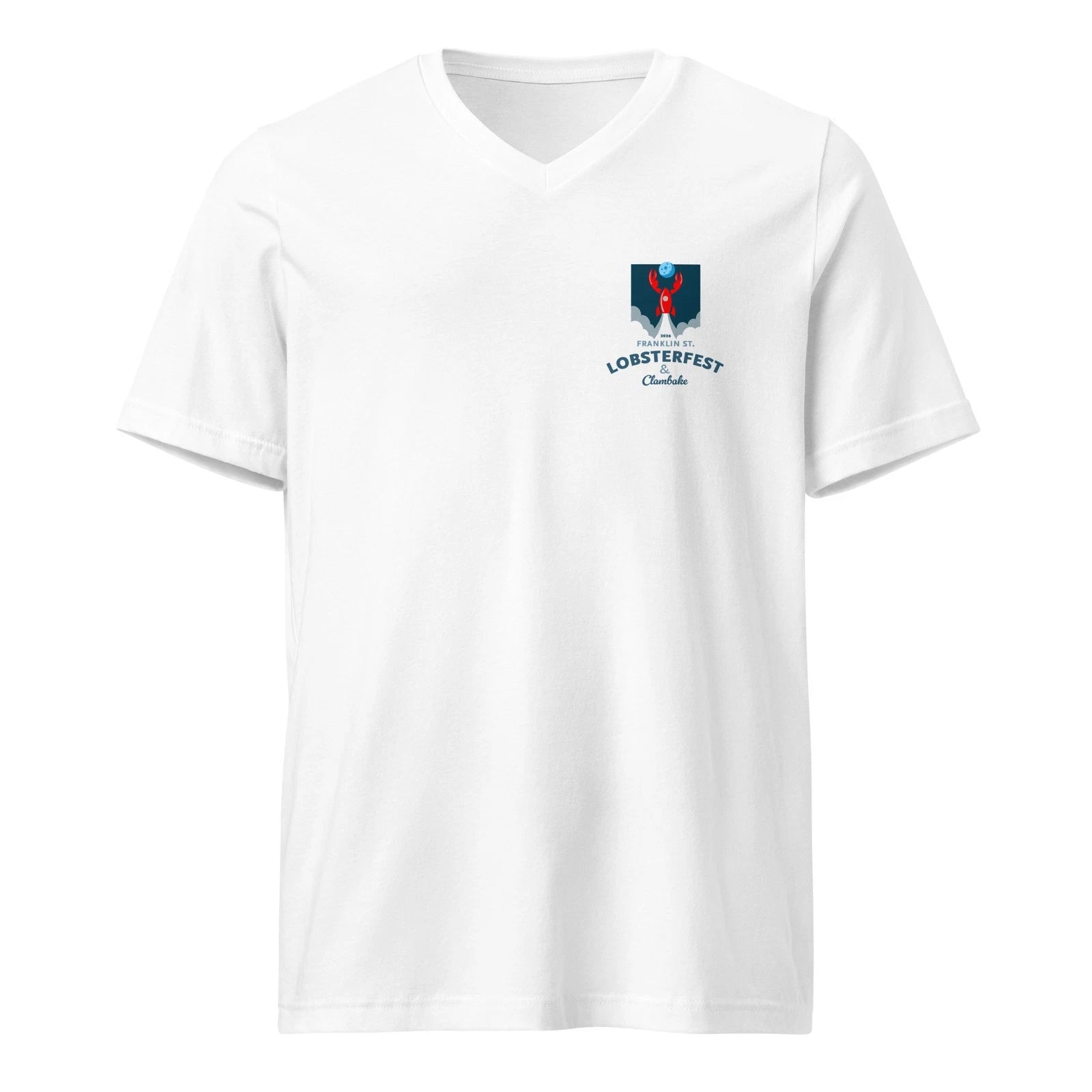 Unisex Short Sleeve V-Neck T-Shirt