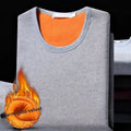 Mens Thermal Underwear Fleece Lined Long Sleeve Winter Warm Shirt