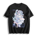 Kawaii Angel Hatsune Miku T-Shirt - Stars Glow Design Unisex Tee