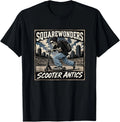 Scooter Antics Skeleton Rider – Urban Streetwear Graphic T-Shirt