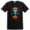 Boston UFO Vintage Classic Rock T Shirt Creative Album Art Tee