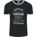 Premium Vintage 59th Birthday 1967 Mens Ringer T-Shirt FotL
